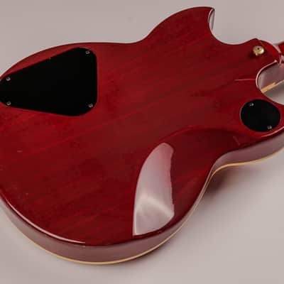 Yamaha SG1000 1982 Japan - Cherry Sunburst - Gold Hardware - Ebony - Coil SplitYamaha SG1000 1982 Japan - Cherry Sunburst - Gold Hardware - Ebony - Coil Split image 9