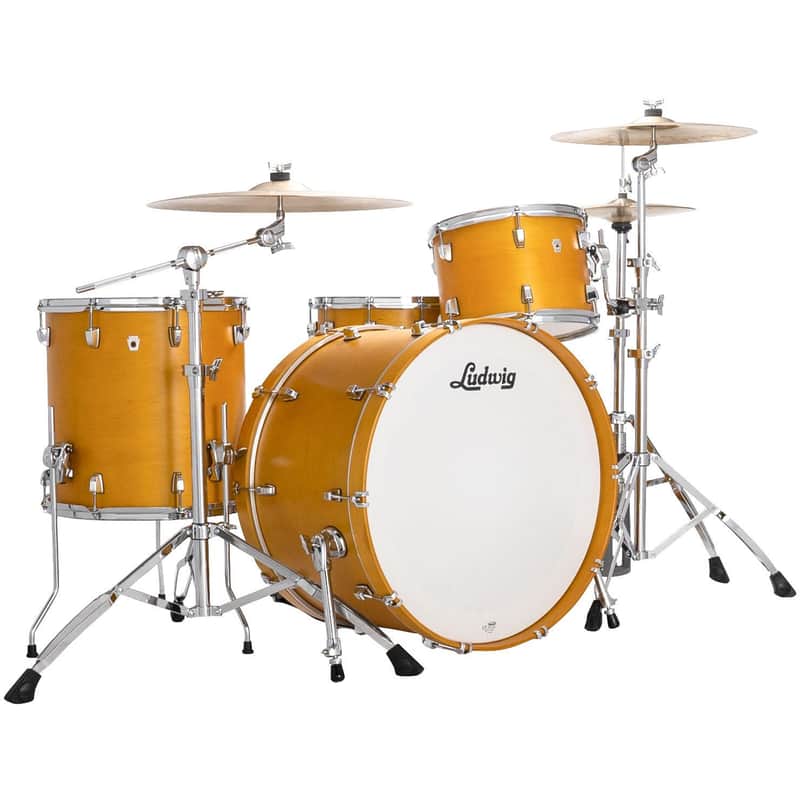 Ludwig LN3443TX NeuSonic Pro Beat Outfit 9x13/16x16/14x24" Drum Set image 2