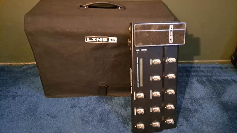 Line 6 Spider IV 120 w' Foot Controller & Cover image 1