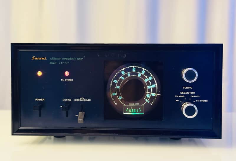 ⚡⚡⚡Vintage Sansui TU-777 Solid State Stereophonic Tuner