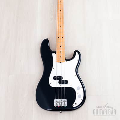 1990 Fender Precision Bass ‘70 Vintage Reissue PB70-700 Black w/ Ash Body, Japan MIJ Fujigen image 2
