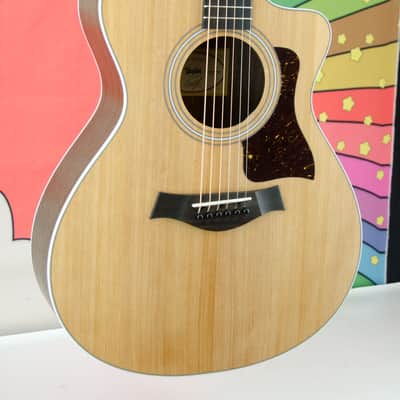 Taylor 212ce 6 String  Acoustic- Electric Guitar with cutaway, pickup & carry bag image 4