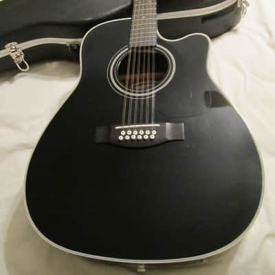 Yamaha FGX-412C-12 BL 1995 Black image 1