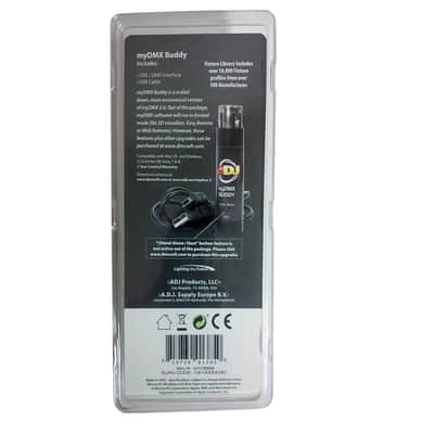 ADJ myDMX Buddy DMX Lighting Control Software + USB Dongle image 4