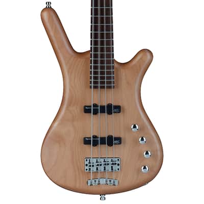 Warwick RockBass Corvette Basic 4-String Bass, Natural Satin, Short Scale image 4