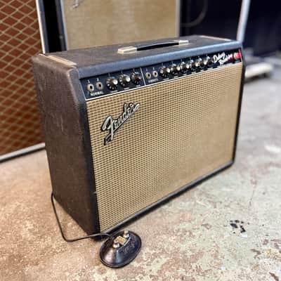 REAL! -Fender Deluxe Reverb Amp 1965 - Blackface original vintage USA tube amplifier image 2