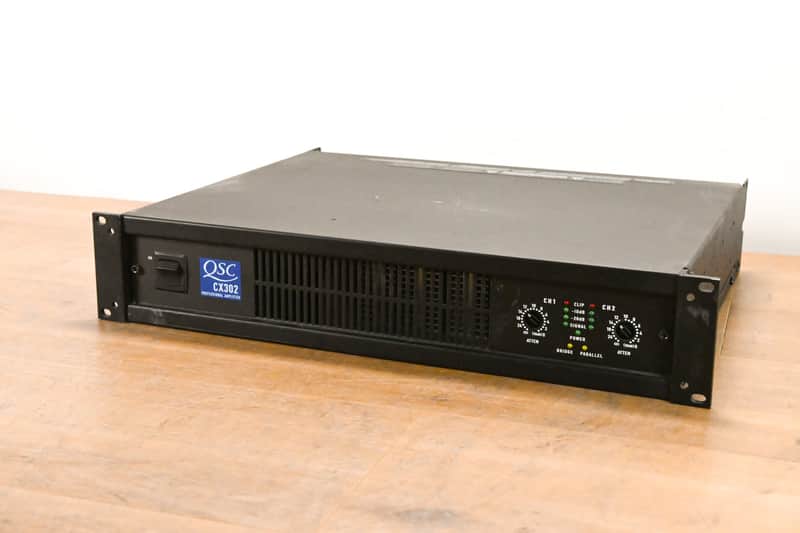 QSC CX302 2-Channel Power Amplifier CG0103M image 1