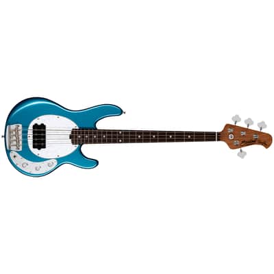 StingRay Short Scale RAYSS4 Toluca Lake Blue Sterling by Music Man image 2