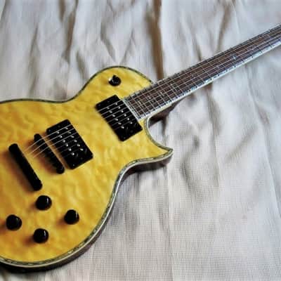 Kramer Custom Single Cutaway (LP) - Lemon Quilt - RARE! image 1