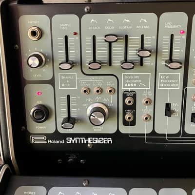 Roland System 100 Modular Synthesizer 1975 - 1979 - Black / Silver image 3