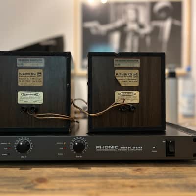 Original Auratone 5C Sound Cube Paar (70er) inkl. Phonic MAX 500 image 5