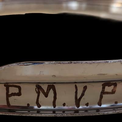 1960's Ludwig 14" COB 10-hole Supraphonic/Super-Sensitive Snare Side Rim/Hoop image 6