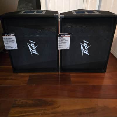 Peavey PV 12M 2-way Floor Monitor 2010s - Black image 1