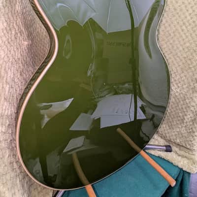 Gretsch G2622LH Streamliner Center Block with Laurel Fretboard, V-Stoptail Left-Handed 2019 - Present - Torino Green image 3