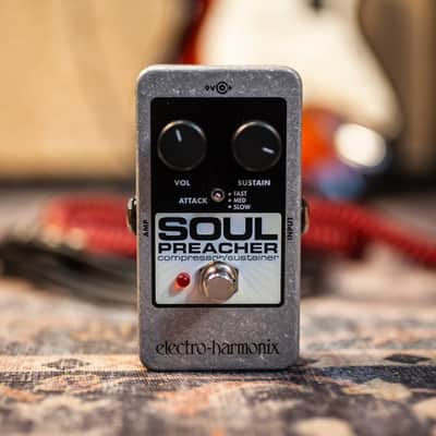 Electro-Harmonix Soul Preacher Compressor/Sustainer Guitar Effects Pedal image 5