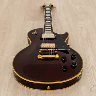 1981 Tokai Love Rock Custom LC100 Vintage Guitar Wine Red, 100% Original w/ Case image 10
