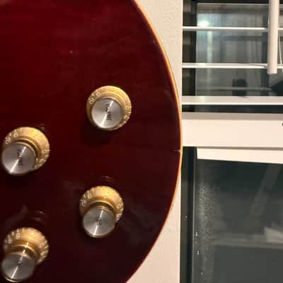 Epiphone Les Paul Tribute Plus 2016 - 2019 - Faded Cherry Burst image 2