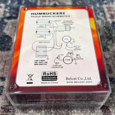 Belcat BH-21-CR Humbucker Guitar Bridge Pickup Chrome NOS! image 5
