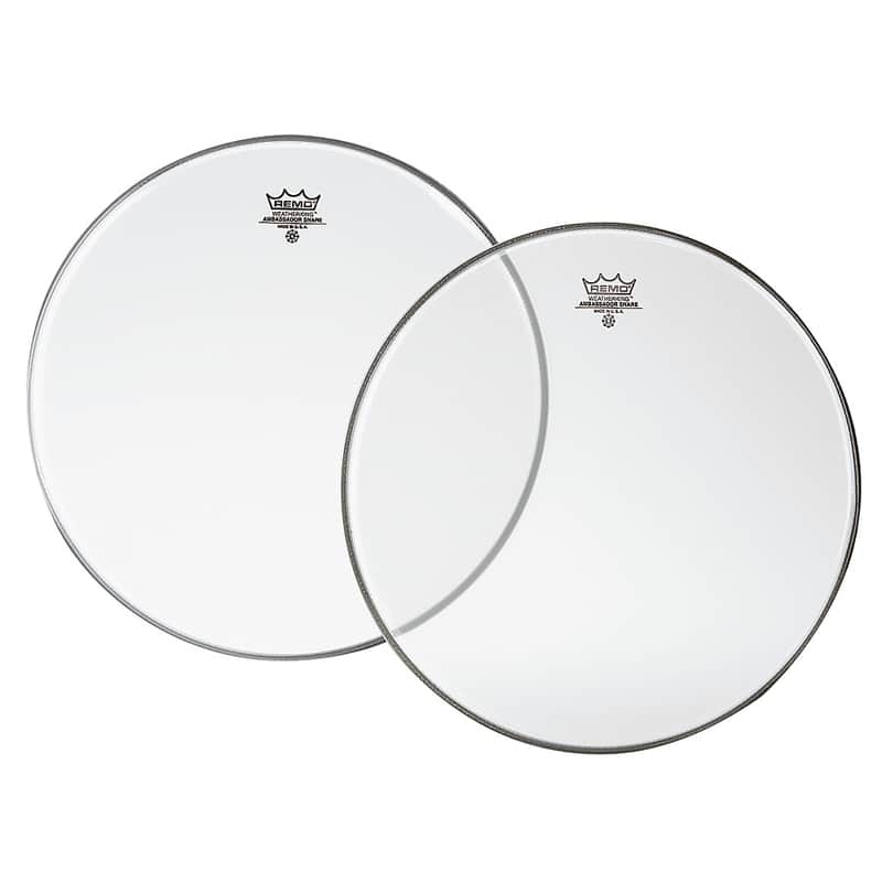 Remo Ambassador Hazy Snare Side Drum Head 15" image 1