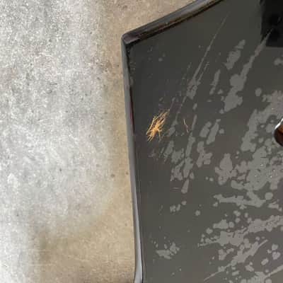 Custom DIY Project Black 4 Warlock Style String Bass Body image 4