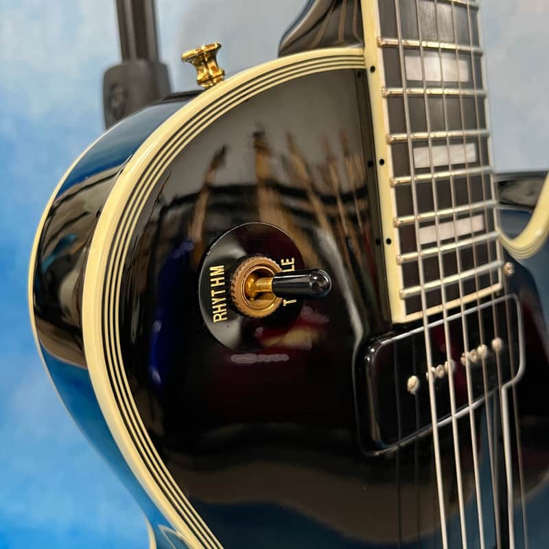 Edwards E-LP-130-CD/P Custom 2013 Black P90 Made in Japan | Reverb