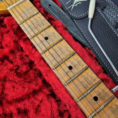 Fender Custom Shop '58 Stratocaster Heavy Relic 2018 - HLE Gold image 5