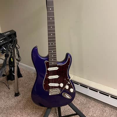 Squier CME Exclusive 60's Classic vibe Stratocaster 2021 - Purple metalic image 2