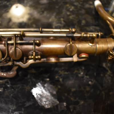 Pierret Super "Artiste" Tenor 1953-1958 Dark Vintage Brass Saxophone image 17