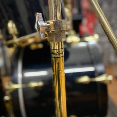 Immagine Slingerland Limited Edition Black Gold Drum Set - 1980s - 9
