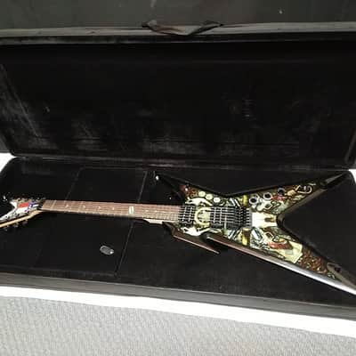 DEAN Razorback Dimebag Lone Star electric GUITAR new w/ CASE - Floyd Rose image 1
