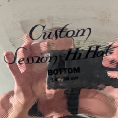 Zildjian 14" K Custom Session Hi-Hat Cymbals (Pair) 2004 - Present - Brilliant image 10