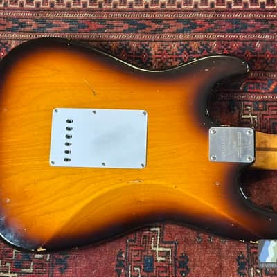 Fender Custom Shop '54 Cunetto Relic "Norm's Rare Guitars" Stratocaster 1997 Sunburst image 13