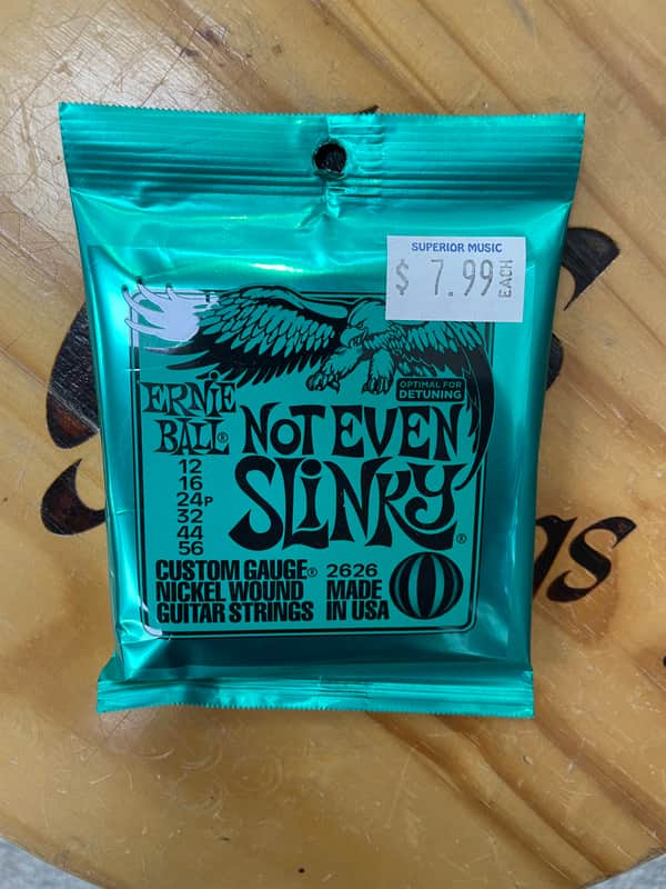 Ernie Ball Not even slinky guitar strings image 1