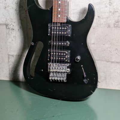 Fernandes STX-85 body FST Neck Black Steve Vai Play Boy Monkey Grip image 2