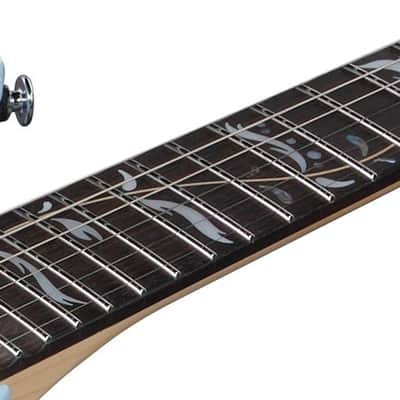 Ibanez PIA3761CBLP Steve Vai Signature Electric Guitar.. Blue Powder image 10