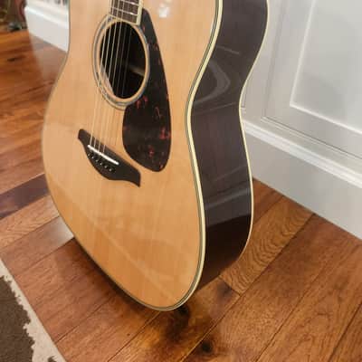 Yamaha FG830 Acoustic Guitar 2010s - Natural image 9