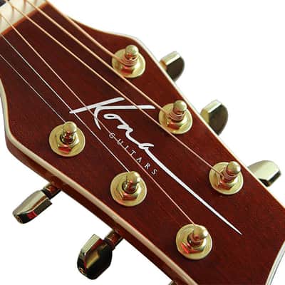 Kona K2 Series Thin Body Acoustic/Electric Guitar image 4