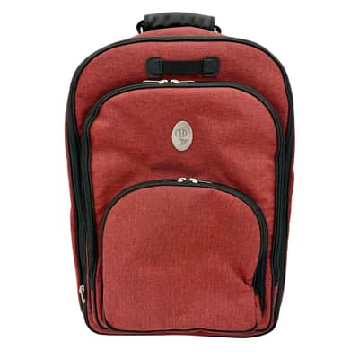 Marcus Bonna MB XL Backpack Bag - Detachable Bell French Horn Case Color:Black Material:Leather image 2