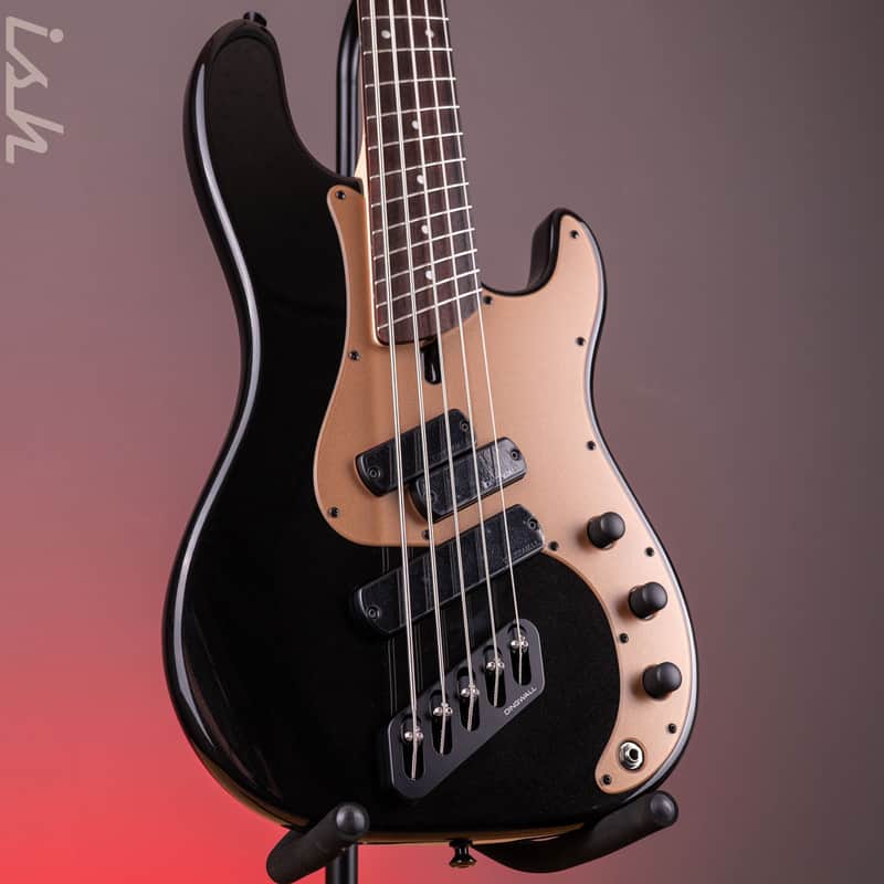 Dingwall SP1 5-String Bass Gloss Metallic Black image 1
