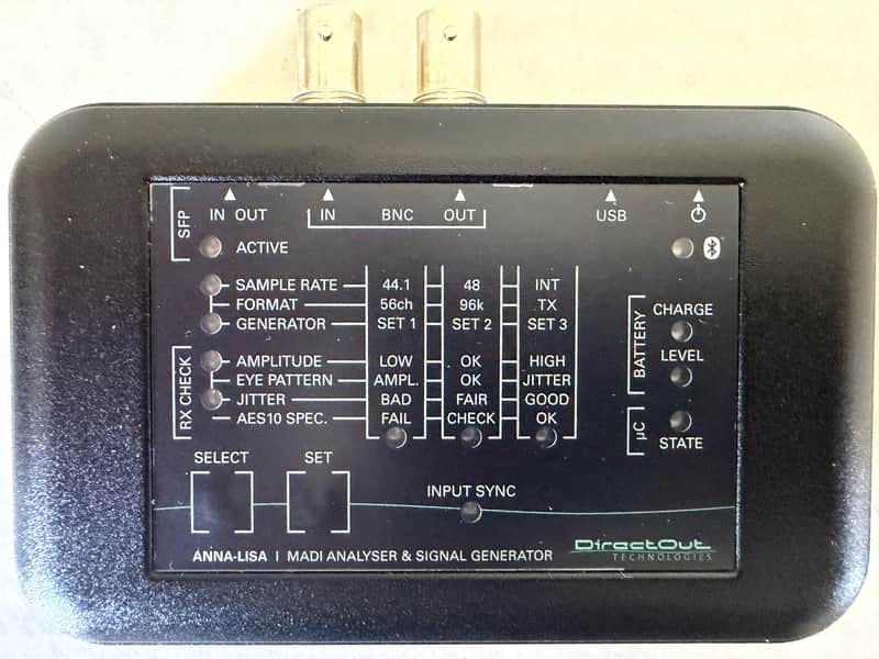 DirectOut Anna-Lisa MADI Analyser & Signal Generator image 1
