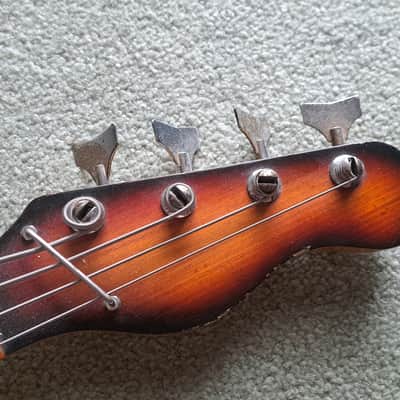 Univox Deluxe Two-Pickup Bass 1971-1975 teisco / kawai mij image 7
