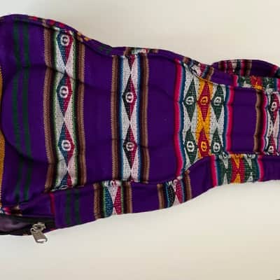 Bolivian Charango - Luthier J. Alcoba Zambrana - Naranjillo - Aguayo soft case image 20