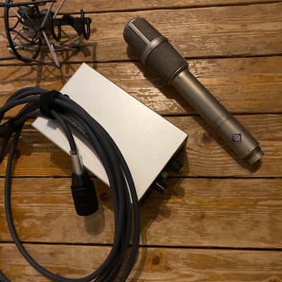 Neumann SM 69 fet Stereo Condenser Microphone 1970s - Nickel image 1