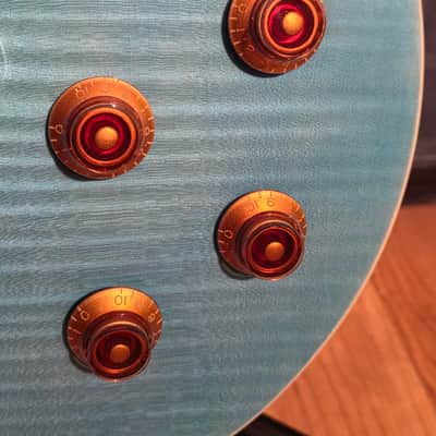 Epiphone Les Paul Traditional Pro III Plus Ocean Blue image 7