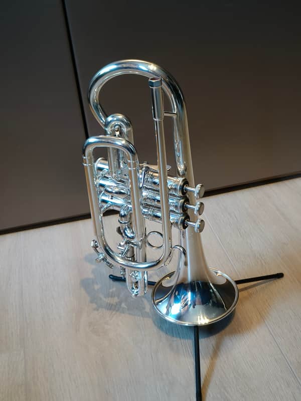 Bach Cornet 184 As new - Silver Bild 1
