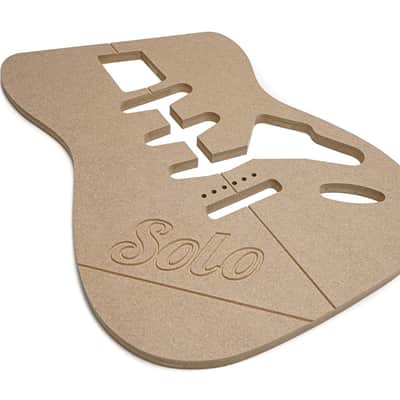 Solo ST '62 Style Body Template Set image 2