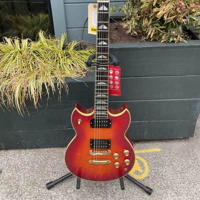 Yamaha SG-1000 | Cherry Sunburst | Upgraded Wolftone Pickups (Originals Included) w/ gig bag image 1