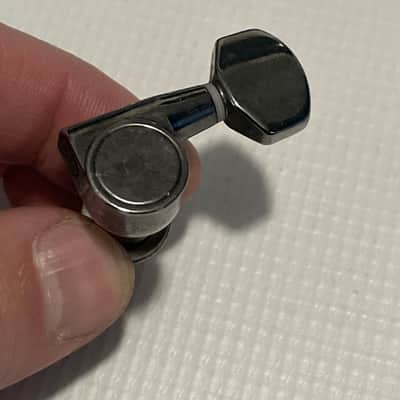 2010's Ibanez RG Series Guitar Dual Pin Cosmo Black Right Hand Tuners Tuning Pegs 6 In Line image 7
