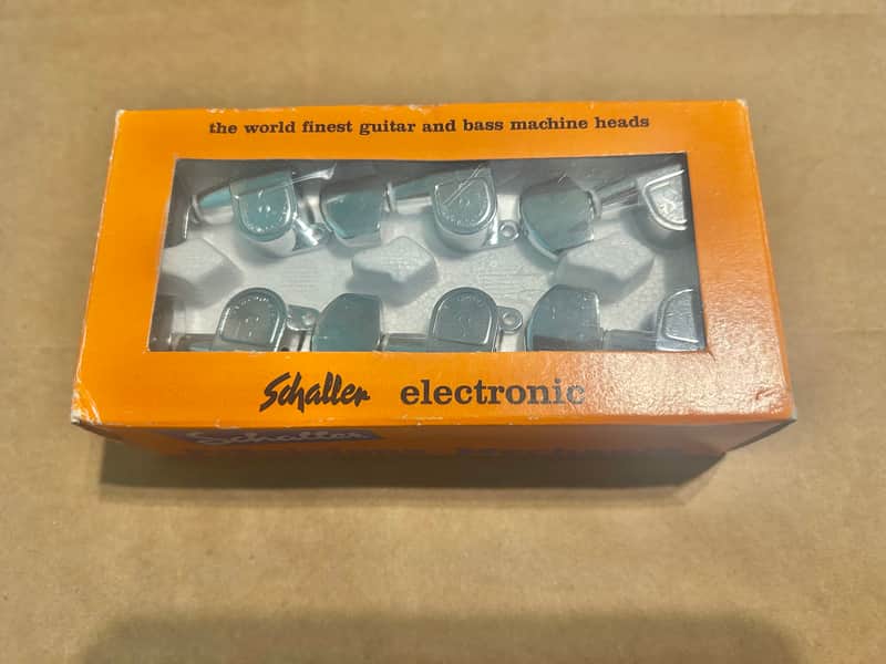 1990s Schaller M6 3x3 Tuners - Chrome image 1