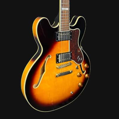 Epiphone Sheraton II Pro Electric Guitar Vintage Sunburst w/ Hardcase image 3